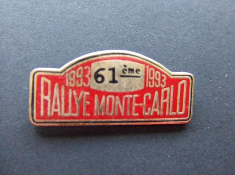 Rallye Monte 61e keer gereden